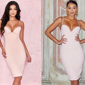 House Of CB, 'Kata' Blush Sweetheart
Neckline Dress, Size S